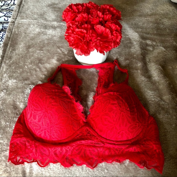 PINK Victoria's Secret Other - PINK Victoria’s Secret Red Bralette 2/$25👙